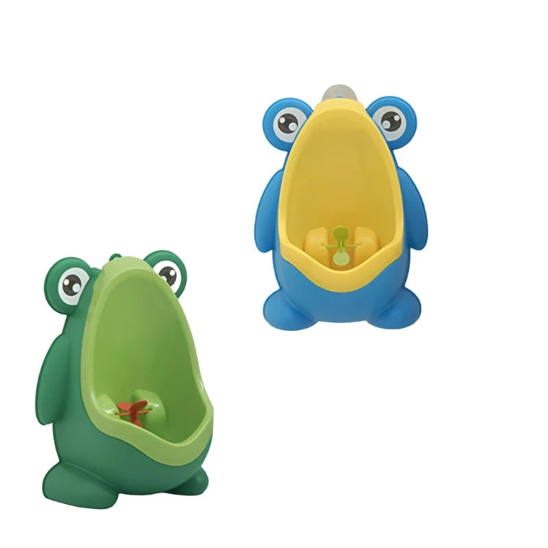 Froglet Potty™ -  Frog-shaped Wall-mounted Baby Urinal